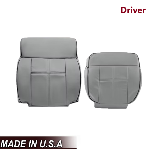 2006 2007 2008 Lincoln Mark LT Front Replacement Seat Covers in Dove Gray - Auto Seat Replacement