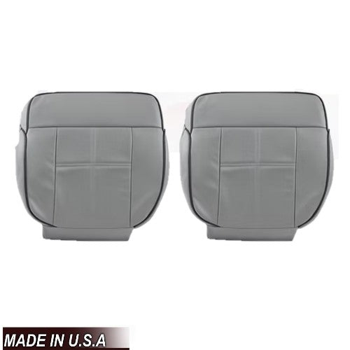 2006 2007 2008 Lincoln Mark LT Front Replacement Seat Covers in Dove Gray - Auto Seat Replacement