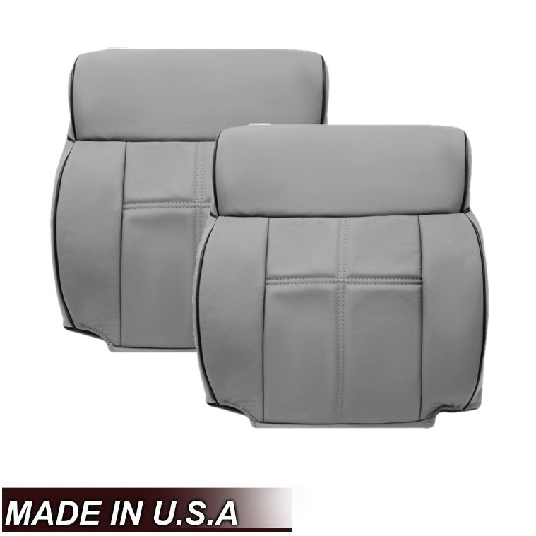 2006 2007 2008 Lincoln Mark LT Front Replacement Seat Covers in Dove Gray - Auto Seat Replacement