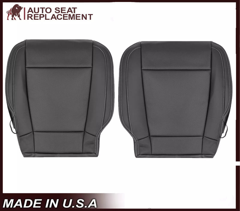 2017-2021 Ford F250 XLT Charcoal Black Seat Cover Replacement - Auto Seat Replacement
