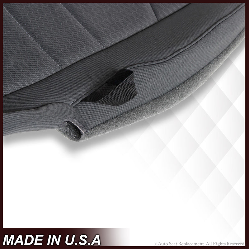 2013 2014 2015 2016 2017 2018 Dodge Ram ST Tradesman Bottom Cloth Seat Cover Gray