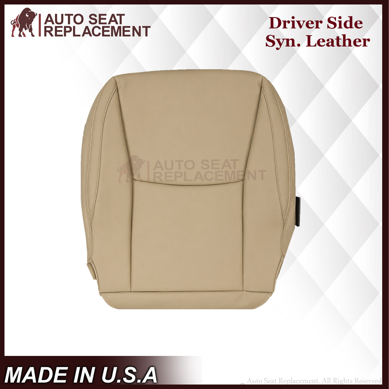 2003-2009 Lexus GX470 Replacement Synthetic Leather Seat Cover: Ivory Tan
