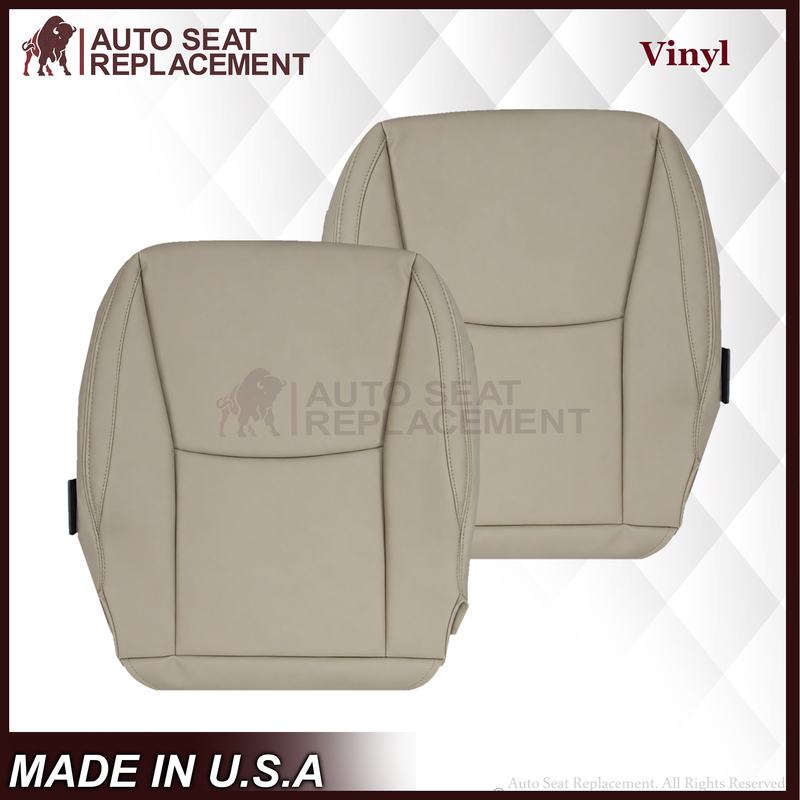 2003-2009 Lexus GX470 Replacement Synthetic Leather Seat Cover: Ivory Tan