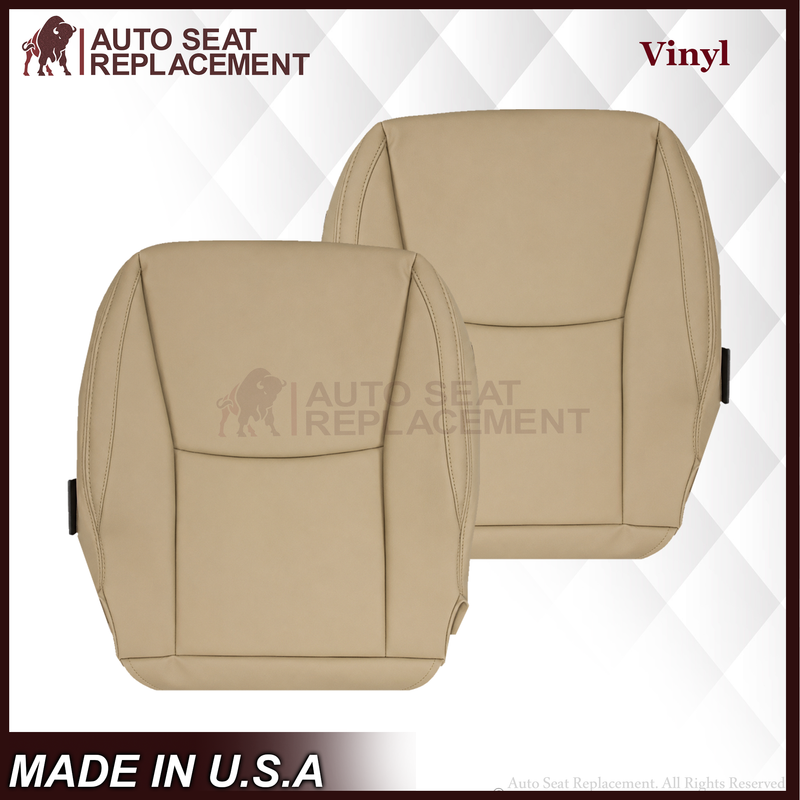2003-2009 Lexus GX470 Replacement Synthetic Leather Seat Cover: Ivory Tan