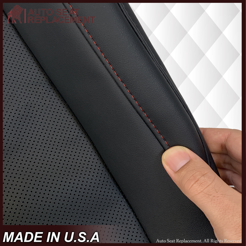 2010-2016 Fits Chevy Equinox LTZ Replacement Seat Cover: Black Perforated