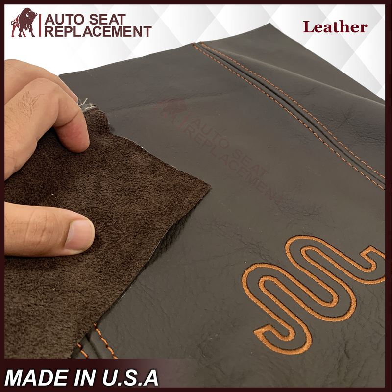 2015-2016 Ford F-250 King Ranch Replacement Leather Center Console Lid Cover, King Ranch
