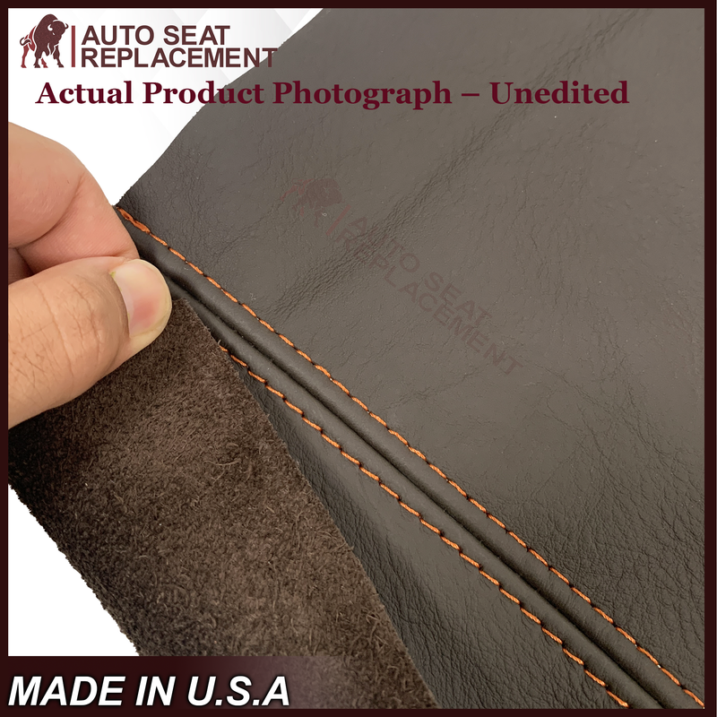 2015-2016 Ford F-250 King Ranch Replacement Leather Center Console Lid Cover, King Ranch
