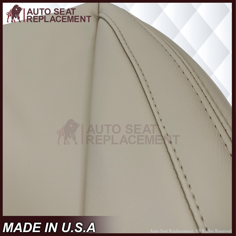 2003-2009 Lexus GX470 Replacement Synthetic Leather Seat Cover: Ivory Tan