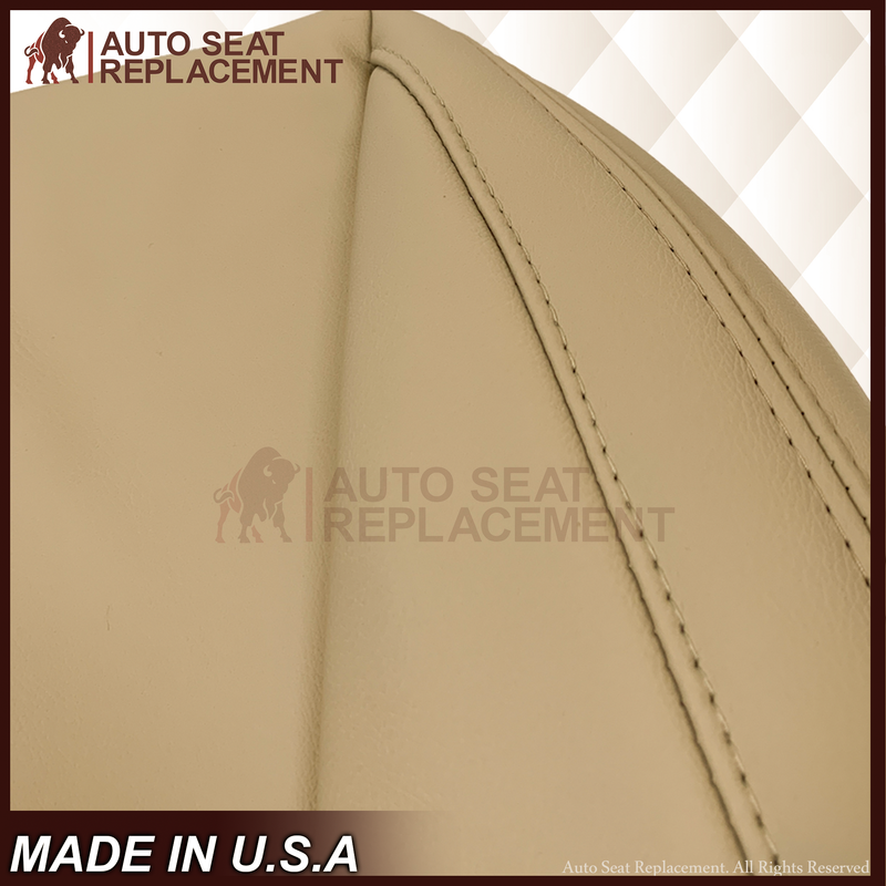 2003-2009 Lexus GX470 Replacement Synthetic Leather Seat Cover: Ivory Tan