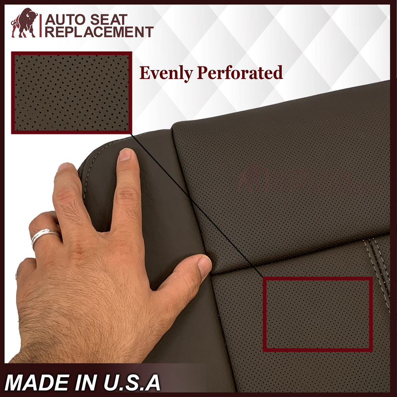 2015-2016 Ford F-250 F-350 F-450 F-550 Replacement Seat Cover In Mesa Antique (King Ranch) : Choose From Variants