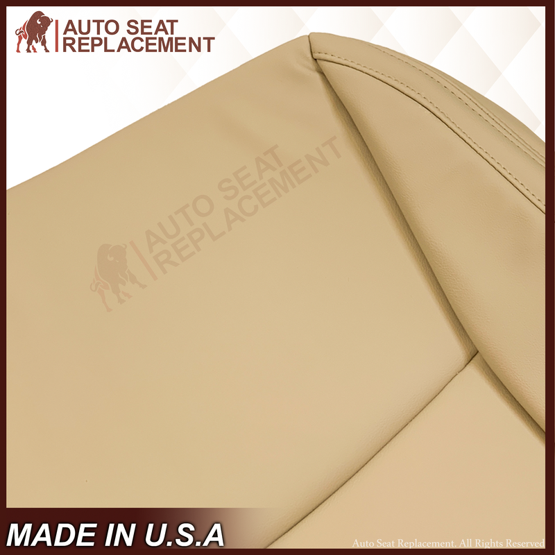 2003-2009 Lexus GX470 Replacement Synthetic Leather Seat Cover: Ivory Tan