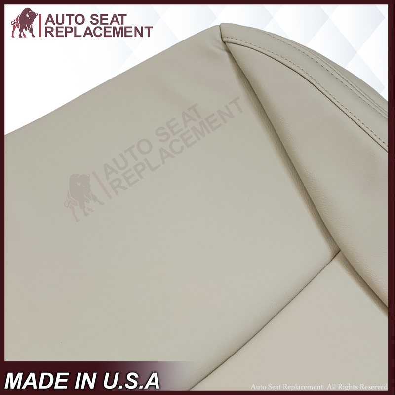 2003-2009 Lexus GX470 Replacement Synthetic Leather Seat Cover: Ivory Tan