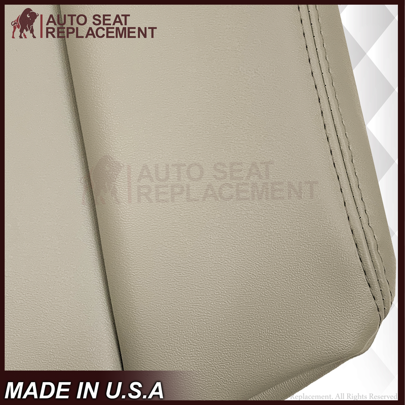 2004-2007 Buick Rainier Syn. Leather or Leather Replacement Seat Cover In Tan