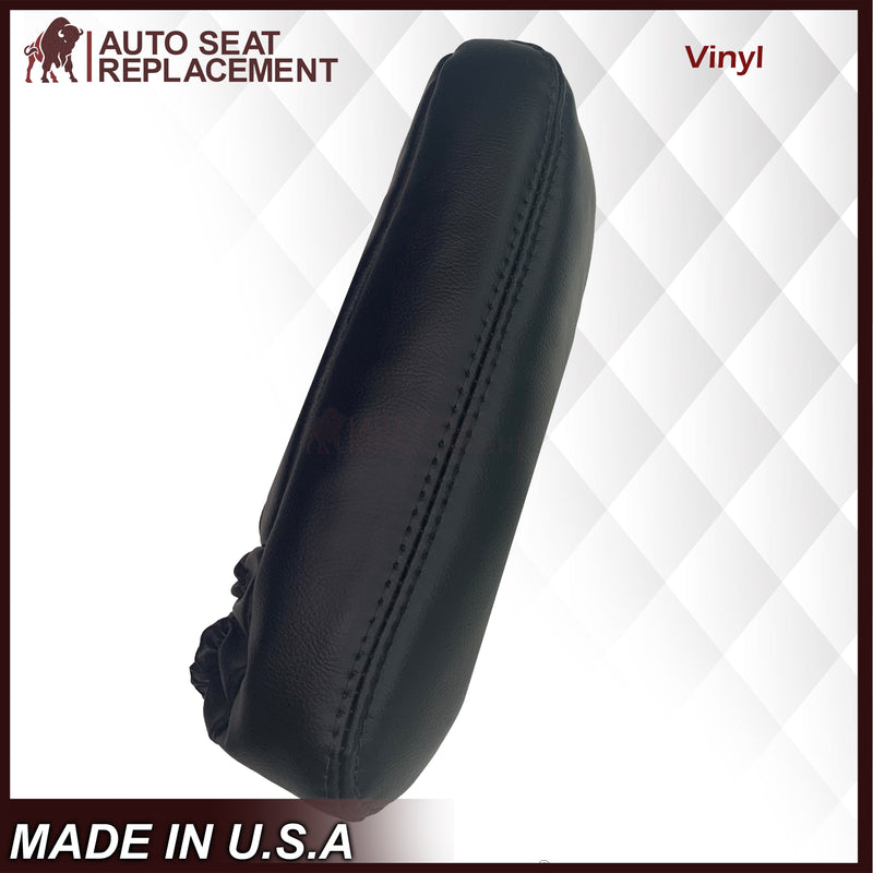Direct Replacement Armrest Cover For 2002-2007 Ford F250/F350/F450/F550 Lariat – OEM Quality Vinyl, Heated Seat Compatible