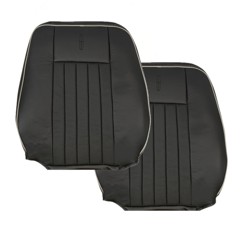 2003 - 2006 Lincoln Navigator Replacement Seat Covers in Black: Choose Genuine Leather or Vinyl - Auto Seat Replacement