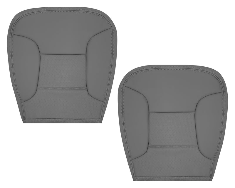 1992-1996 Ford Bronco Eddie Bauer Synthetic Leather Seat Cover In Gray
