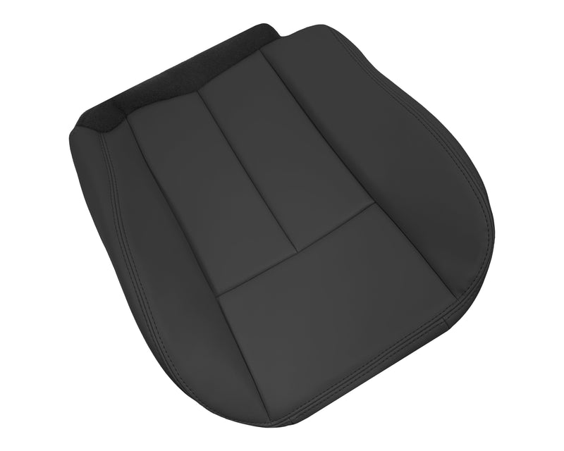 2005 to 2009 For Saab 9-7X SUV Front Base Bottom Syn. Leather Seat Cover In Black