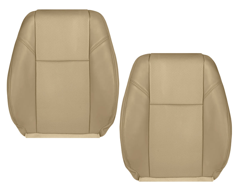 2007_2008_Cadillac_Escalade_Perforated_Seat_Cover_Replacement_in_VERY_Light_Cashmere_Tan