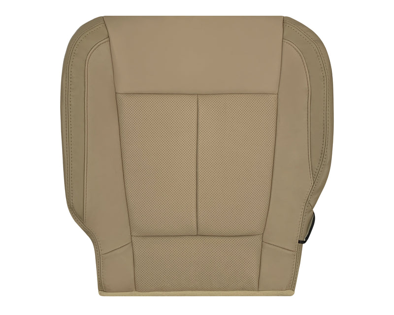 2018-2020 Ford F-150 Lariat Replacement Leather Seat Cover: Tan, Perforated