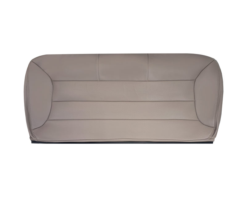 For 1992 - 1996 Ford Bronco Eddie Bauer Second Row Synthetic Leather Vinyl Replacement Seat Covers In Mocha  Cushion Tan