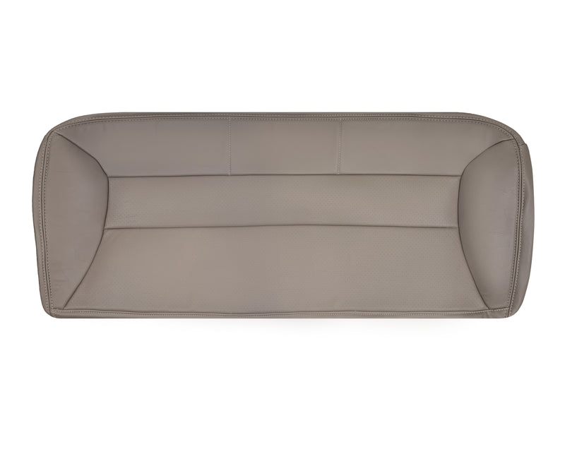 For 1992 - 1996 Ford Bronco Eddie Bauer Second Row Synthetic Leather Vinyl Replacement Seat Covers In Mocha  Cushion Tan