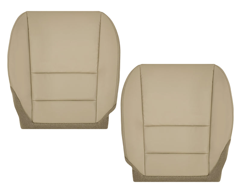 2007_2013_Acura_MDX_Driver_Or_Passenger_Replacement_Seat_Covers_Non-Perforated_Tan
