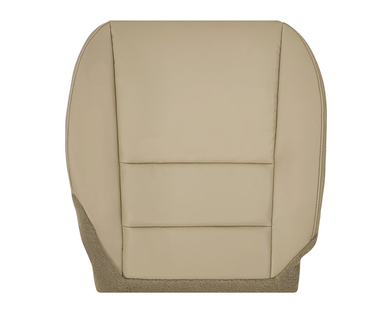 For 2007 2008 2009 2010 2011 2012 2013_Acura_MDX_Driver_Or_Passenger_Replacement_Seat_Covers_Non-Perforated_Tan_cushion cover