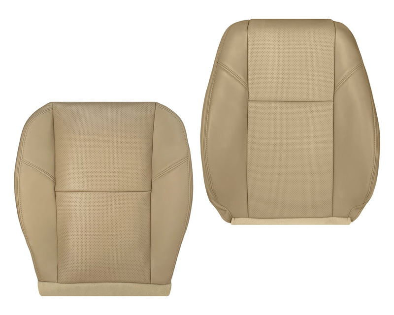 2007_2008_Cadillac_Escalade_Perforated_Seat_Cover_Replacement_in_VERY_Light_Cashmere_Tan