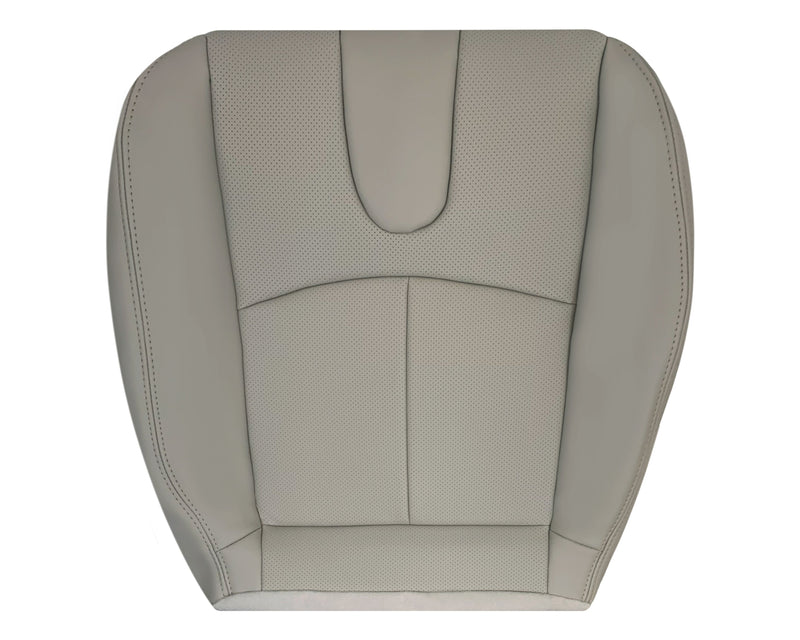 2008-2013 Infiniti G37 Sedan 4-Door Replacement Leather Seat Cover-Perforated Gray