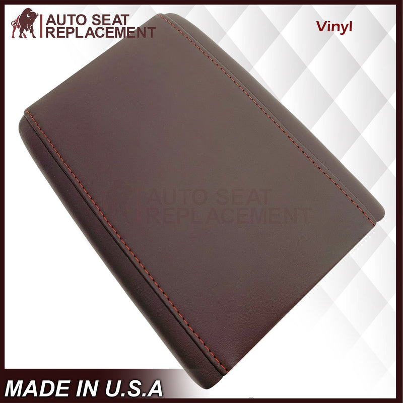 For 2016-2022 Lexus RX350 RX450h Genuine Leather OR Synthetic Leather Center Console Armrest Lid Replacement Cover in Brown