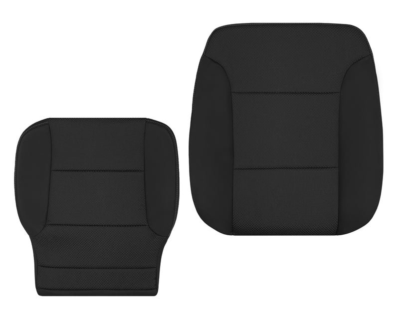 Brand New Driver or Passenger Side Replacement Cloth Seat Cover for your 2014-2019 GMC Sierra Truck