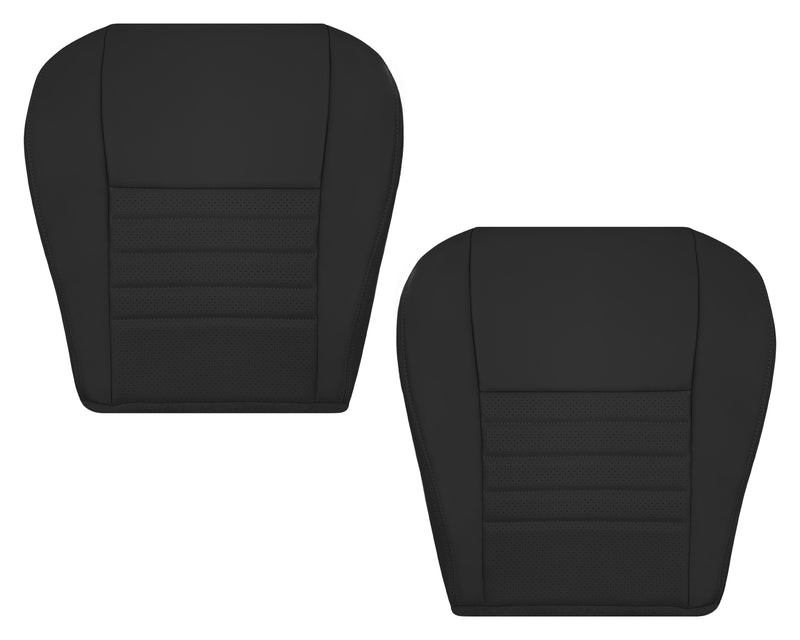 1999-2004 Ford Mustang GT Convertible Replacement Seat Cover in Dark Charcoal Black