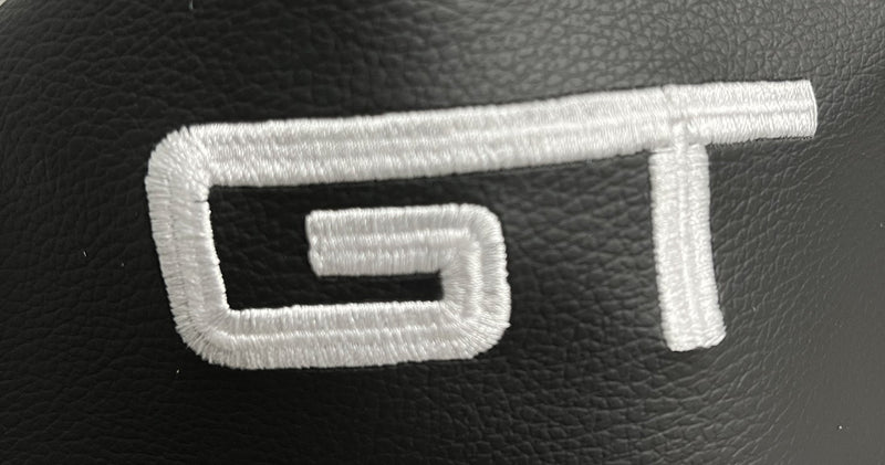 2005 - 2009 Ford Mustang GT Shift Boot Custom Embroidery - Auto Seat Replacement