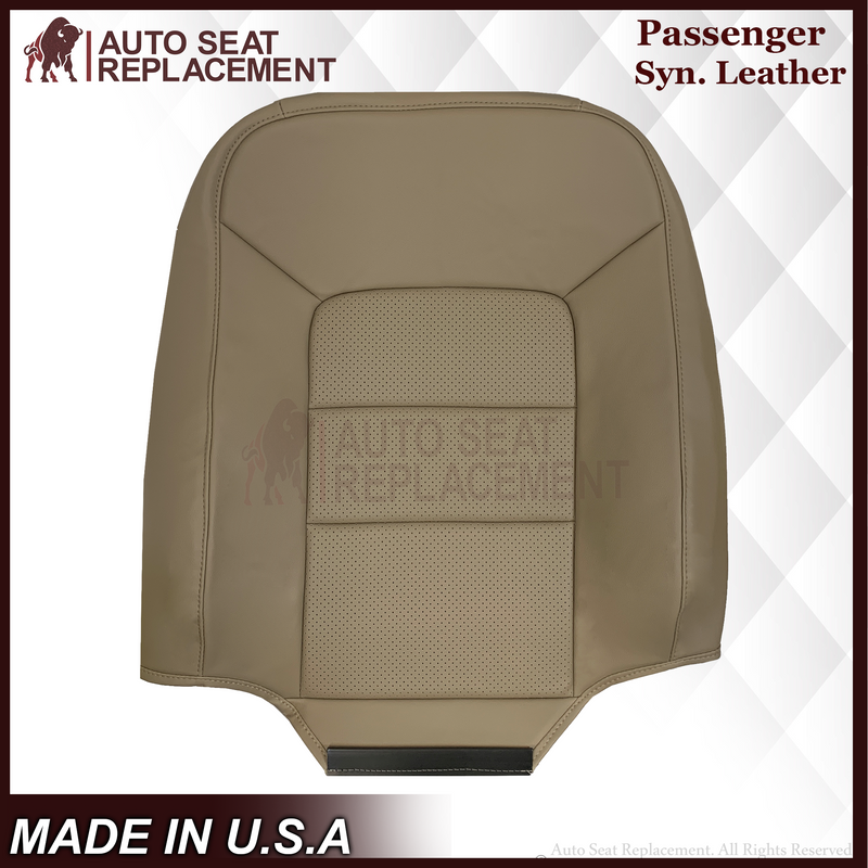 2005 2006 Ford Expedition Limited Perforated Tan Seat Covers: Choose Leather or Vinyl