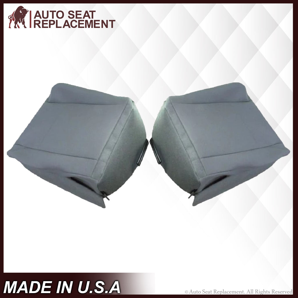 2009-2020 Ford Econoline E350 E450 E550 Gray Cloth Fabric Seat Cover