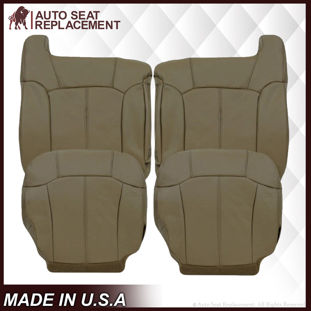 1999-2002 GMC Sierra Seat Cover in Tan: Choose From Variations