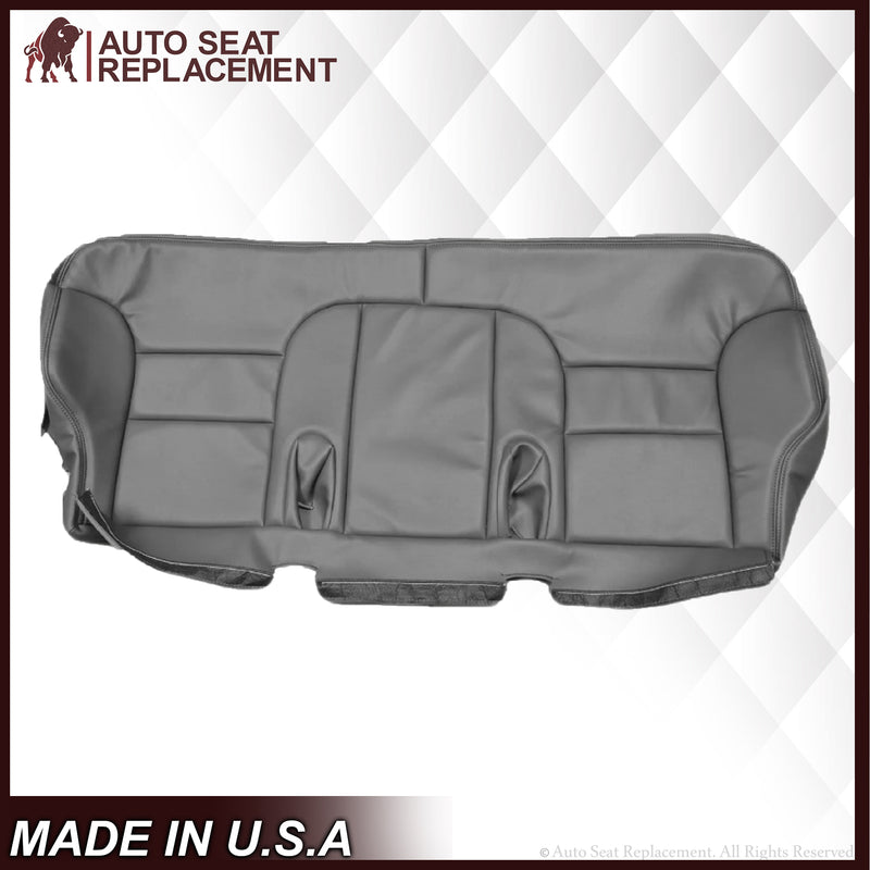 1995-1999 GMC Sierra SLT SLE 2nd Row Bench Seat Cover in Gray: Choose your options