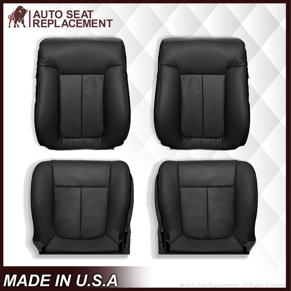 2009 2010 2011 2012 2013 2014 Ford F150 Lariat Perforated Leather Seat Cover