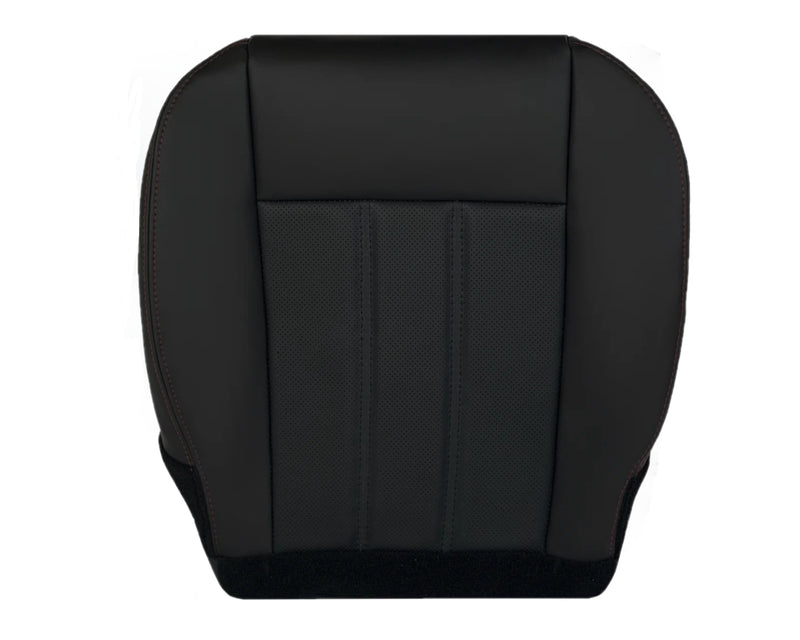 2008 - 2020 For Dodge Grand Caravan Replacement Bottom Seat Cover W/ Red Stitching: Choose your pattern - Auto Seat Replacement