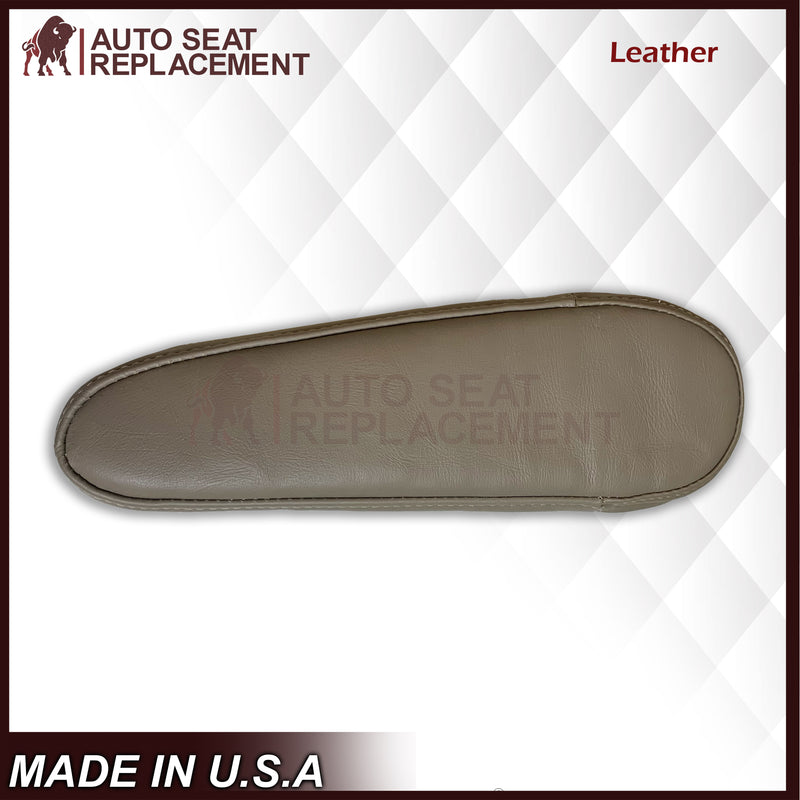 2001 - 2007 Toyota Sequoia Driver OR Passenger Side Top and Bottom Replacement Seat Covers In Tan: Choose your material