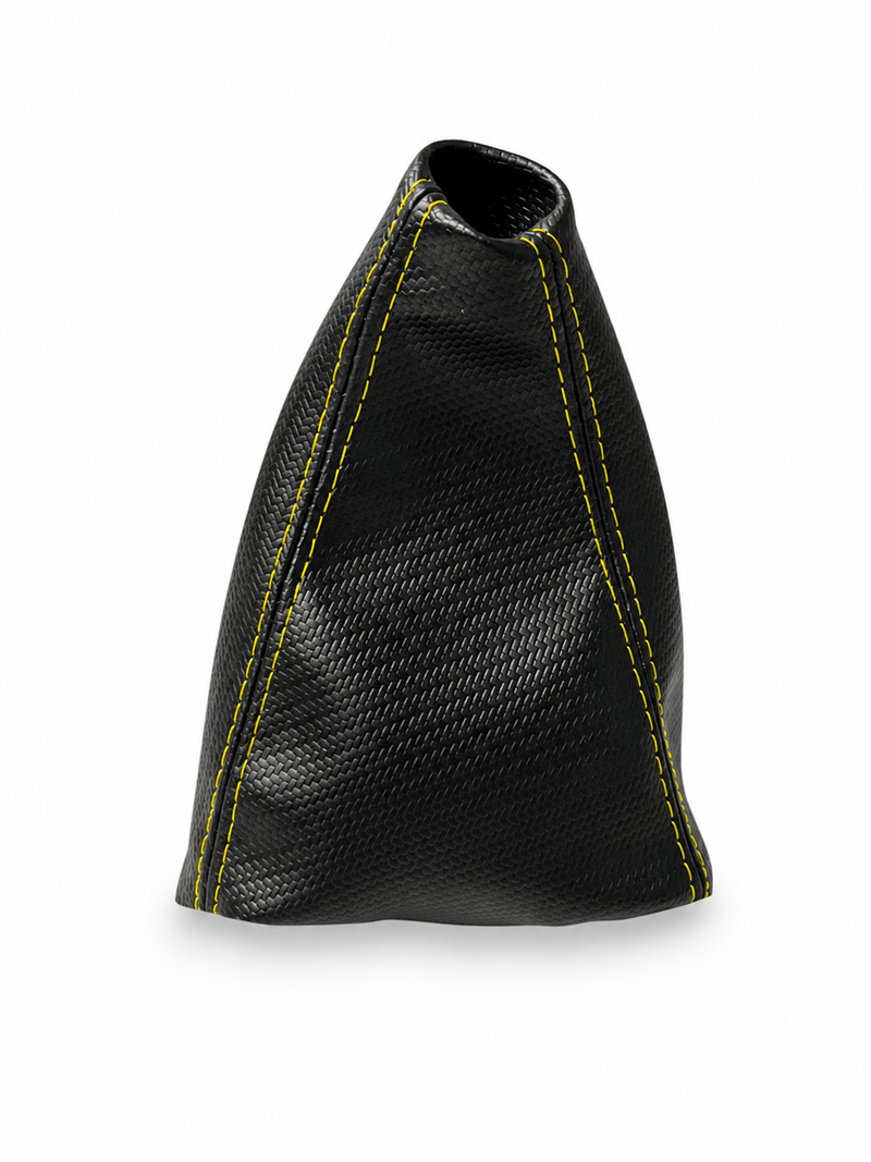 For 2008-2016 Subaru Impreza WRX Crosstrek Forester Carbon Fiber Vinyl Handbrake & Shift Boot Cover - Auto Seat Replacement