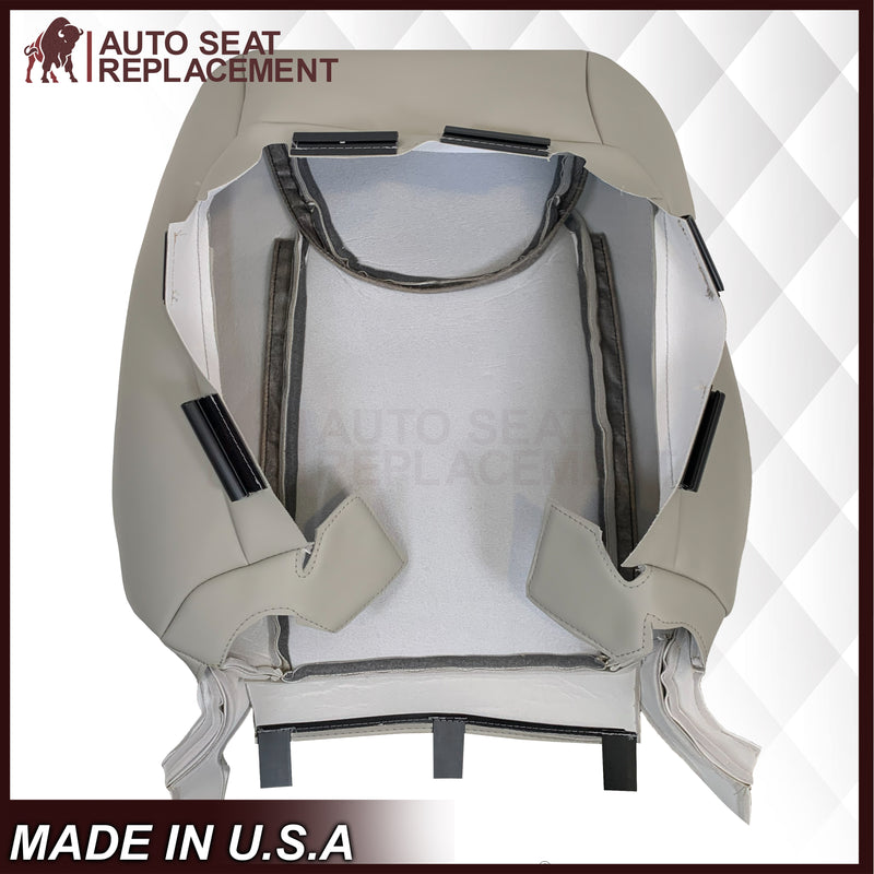 2010-2015 Lexus RX350 RX450H Replacement Synthetic Leather Seat Covers: Gray Perforated