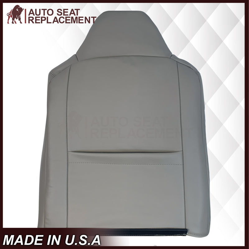 2008-2010 Ford F-250 F-350 F-450 F-550 Lariat Seat Cover in Medium Stone Gray: Choose From Variants
