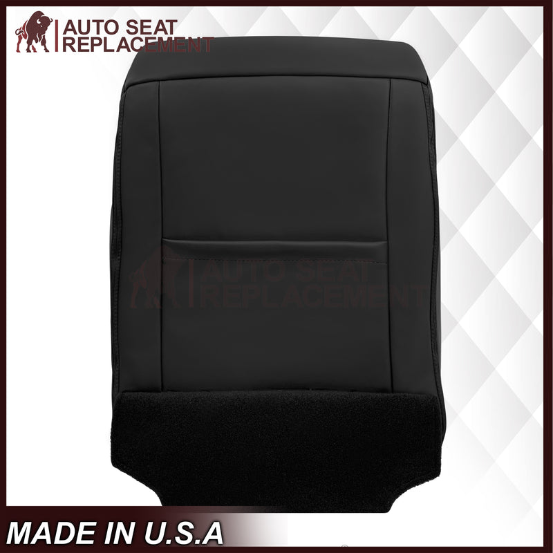 2014-2019 Chevy Silverado 1500 2500HD 3500HD High Country Replacement Perforated Genuine Leather OR Synthetic Leather Seat Covers: Black - Auto Seat Replacement