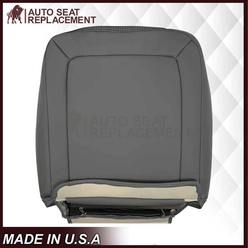 2006-2008 Dodge Ram 1500 ST Work Truck Base Replacement Seat Cover In Gray