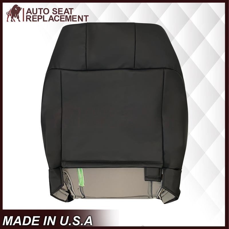 2005-2009 Ford Mustang Coupe GT V6 Leather Replacement Seat Covers in Black
