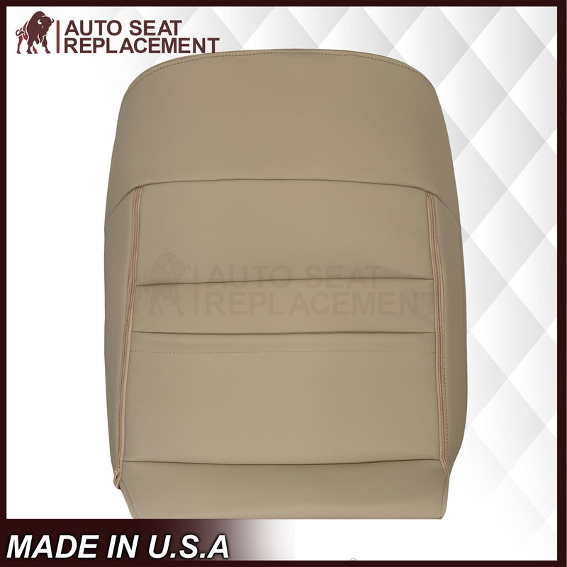 2015-2019 Subaru Outback Legacy Limited Replacement Synthetic Leather Seat Covers: Perforated, Ivory Tan