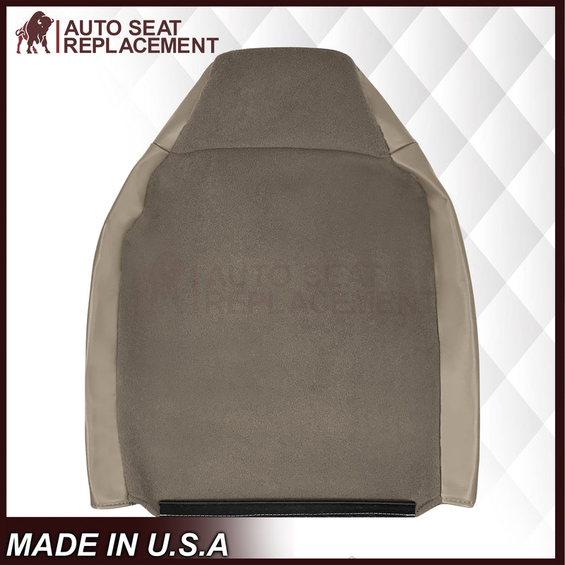 2002 - 2007 Ford F250 F350 F450 F550 Work Truck Super Duty XL Replacement Seat Covers in Tan Vinyl - Auto Seat Replacement