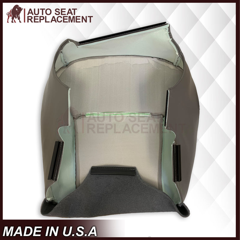 For 2003-2008 Ford E250 Econoline Van Perforated Front Vinyl Replacement Seat Covers in Flint Gray - Auto Seat Replacement