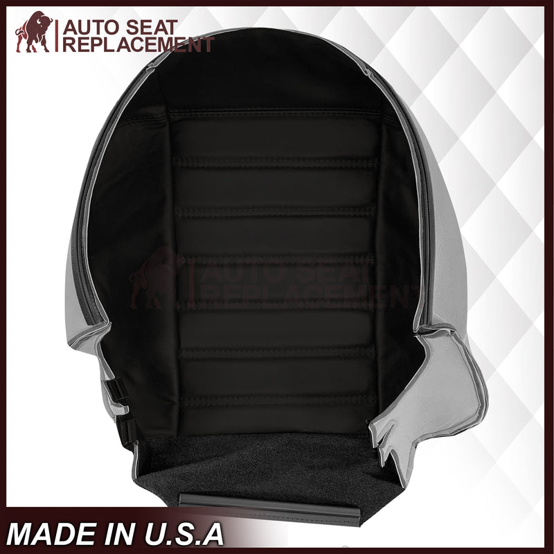 2003 - 2007 Hummer H2 SUV SUT Adventure LEATHER Seat Cover: Ebony Black